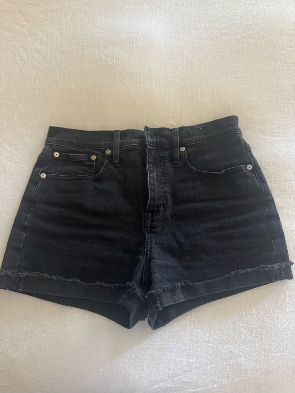 Madewell High Rise Denim Shorts
